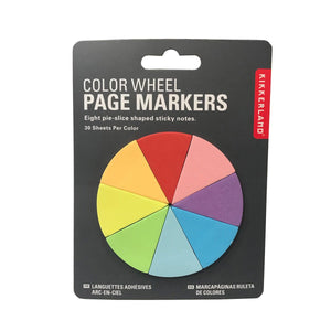 Rainbow Wheel Page Markers
