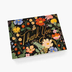Rifle Paper Strawberry Fields Boxed Notecards Set of 8