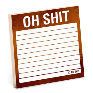 Oh Shit Sticky Notes