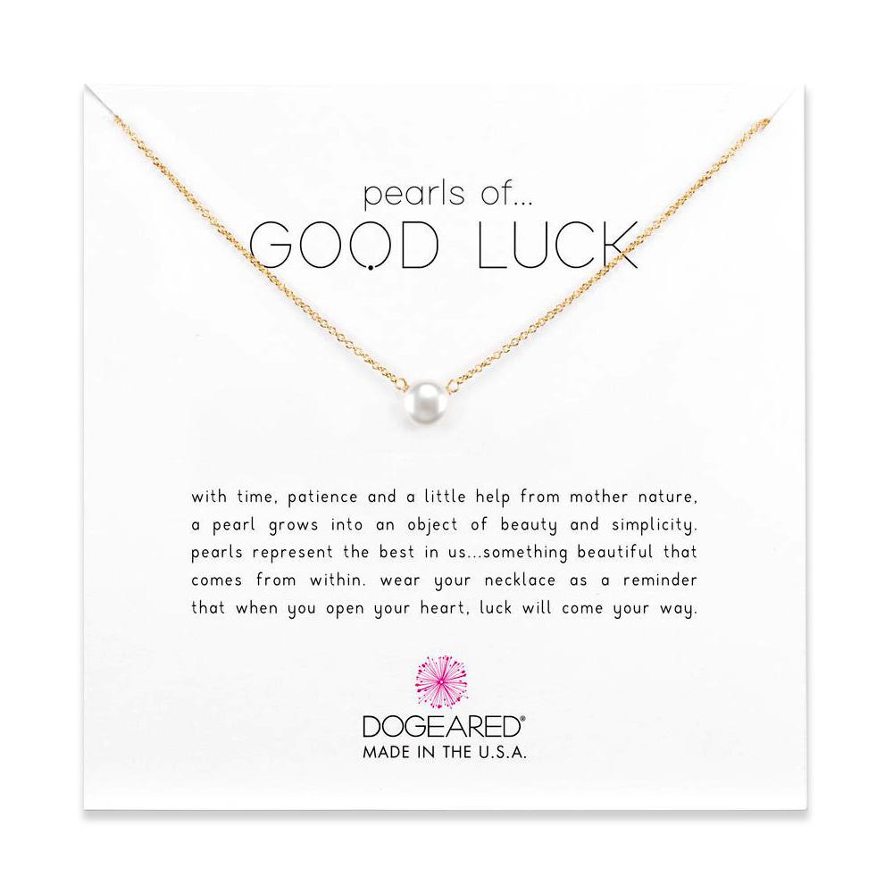 Pearls Of Good Luck Necklace Gold