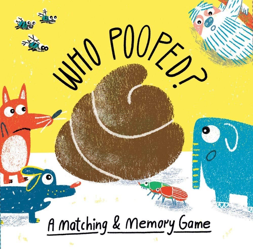 Who Pooped Matching Memory Game