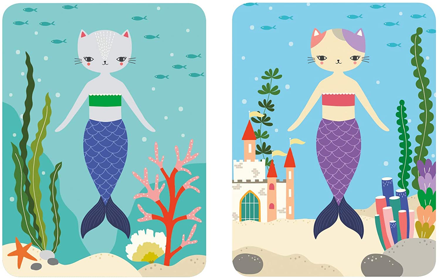 mermaid magnetic dress up Amazon.com: TS Shure by Bendon Mermaids Sea Life 40-Piece Wooden Magnetic Dress Up Doll 50460 : Toys & Games