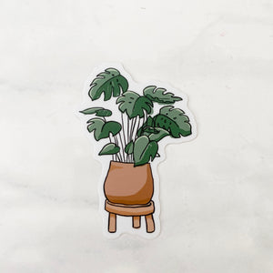 succulent sticker Potted House Plant Sticker – Luxe