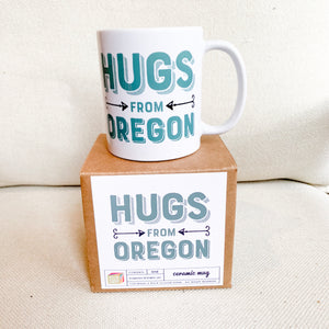 Hugs From Oregon Mug