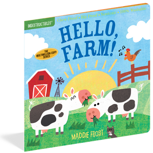 Hello, Farm! Indestructible Book