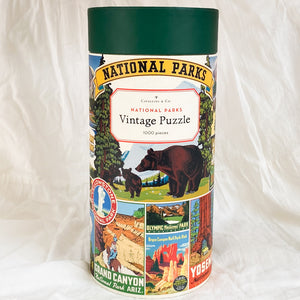 Vintage National Parks Puzzle 1000 Pc.